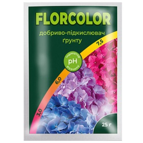 Добриво підкислювач грунту FLORCOLOR 25 