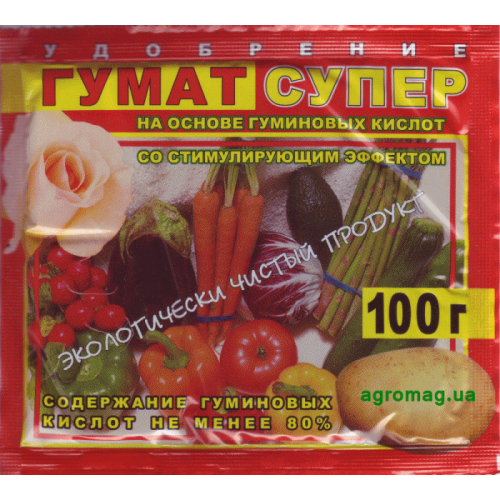 Гумат Супер, 100 г Гумат Супер, 100 г