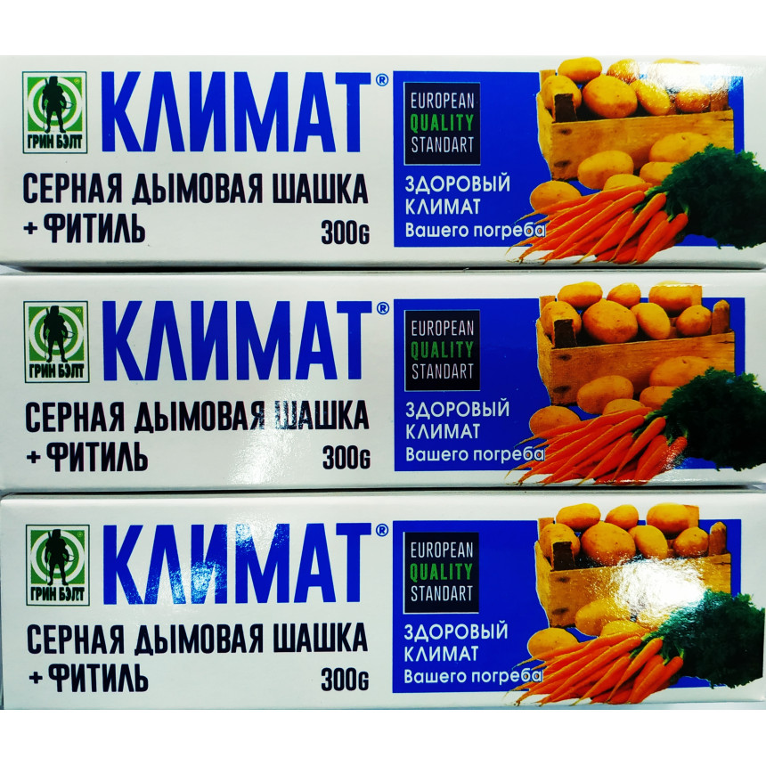 Сірчана димова шашка Клімат 300г