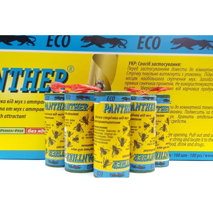 Липка стрічка від мух Пантера