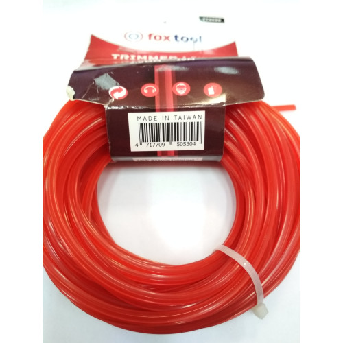 Лєска для тримерів 15 м, 2.4 мм (зірка)