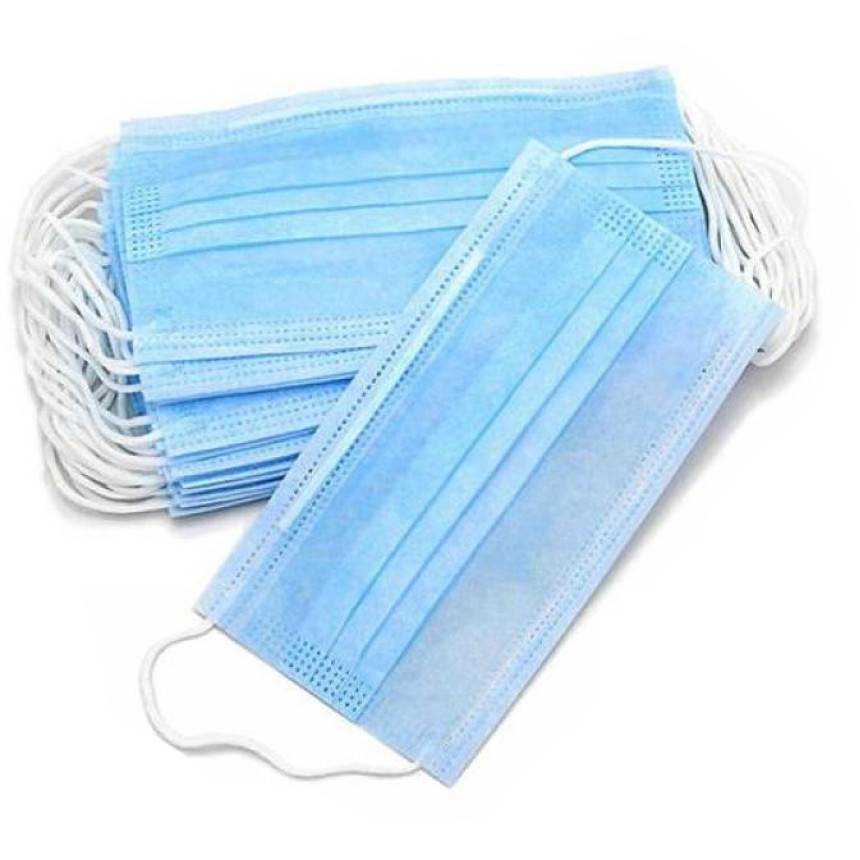 Маска блакитна медична