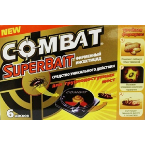 Пастка від тарганів Combat , 6 дисків