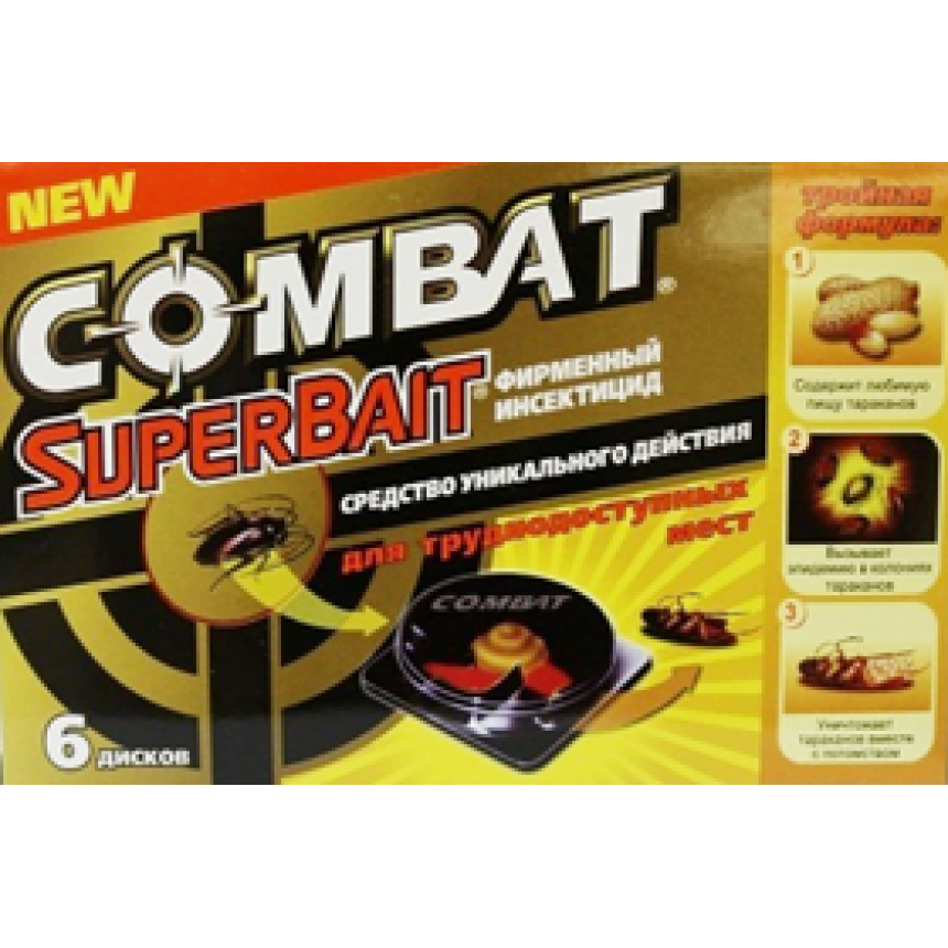 Пастка від тарганів Combat , 6 дисків