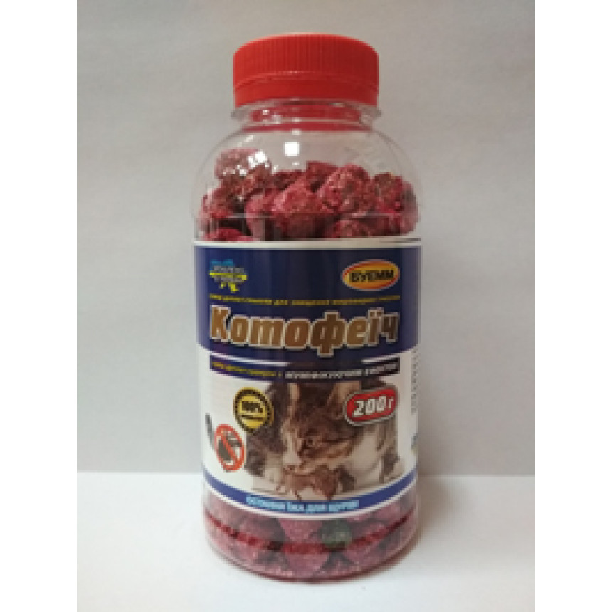 Котофеіч 200 г (гранули в банці для знищення щурів та мишей)